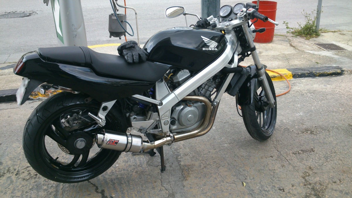Honda bros 400 mpg #5