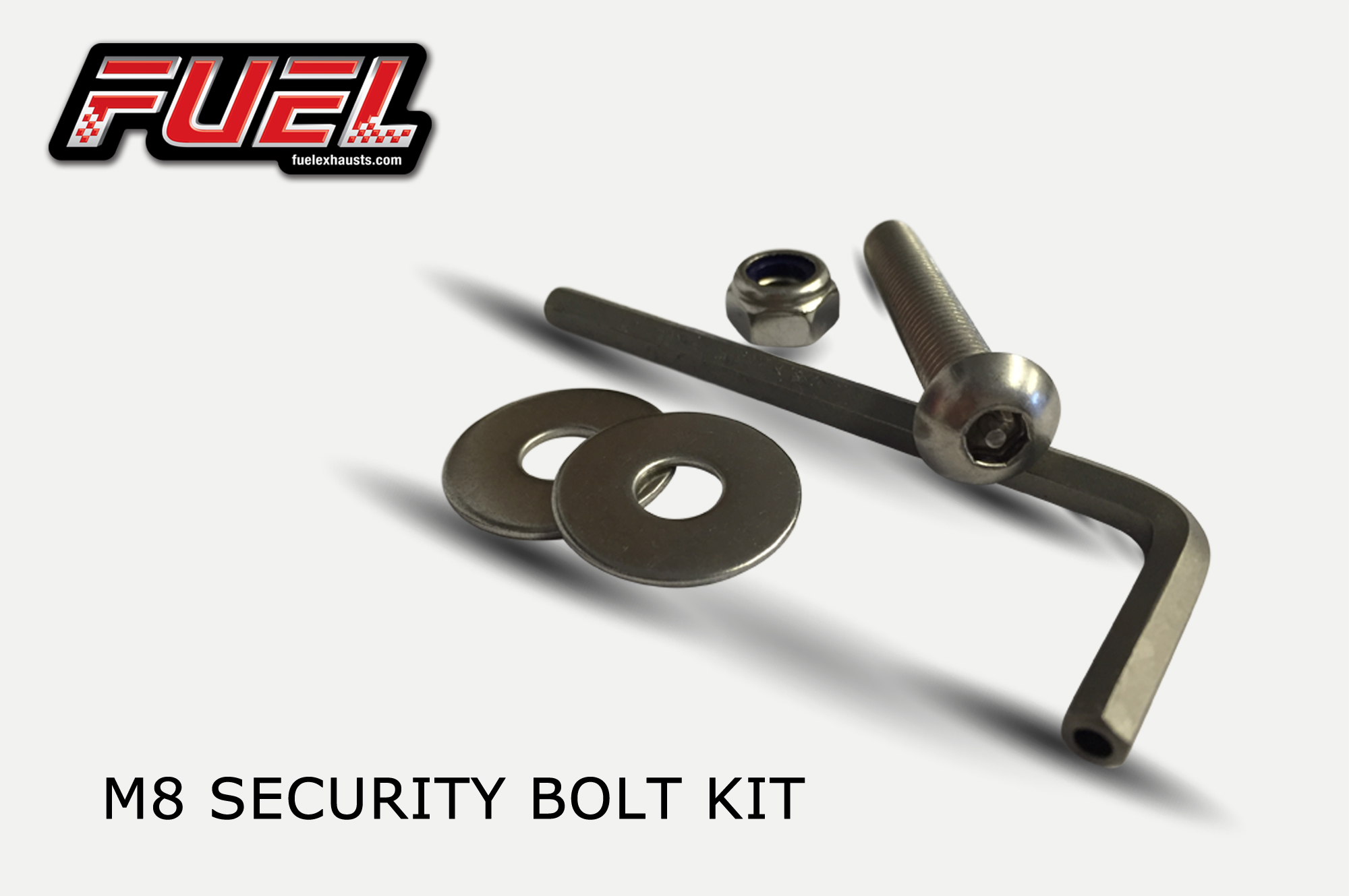 Motorcycle Exhaust Security Bolt Kit