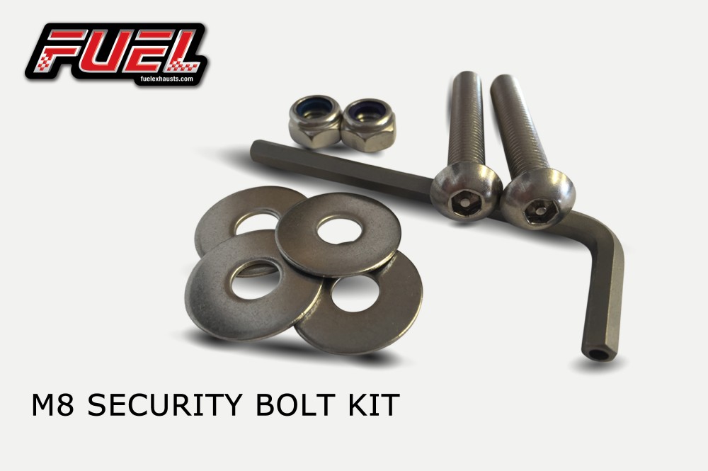 Exhaust Security Bolt Kit - Pair