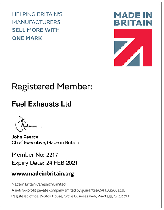 Fuel Exhausts Motorcycle Exhausts Made in Britain UK Made