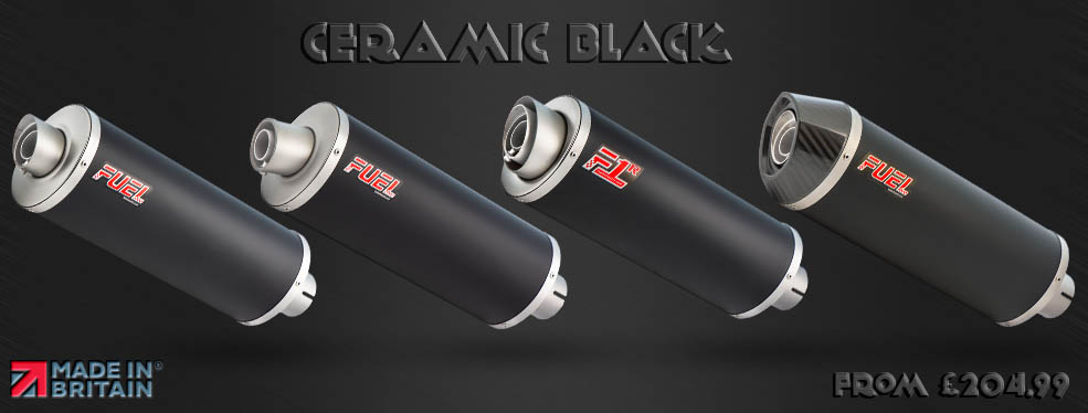 Ceramic Black Exhausts