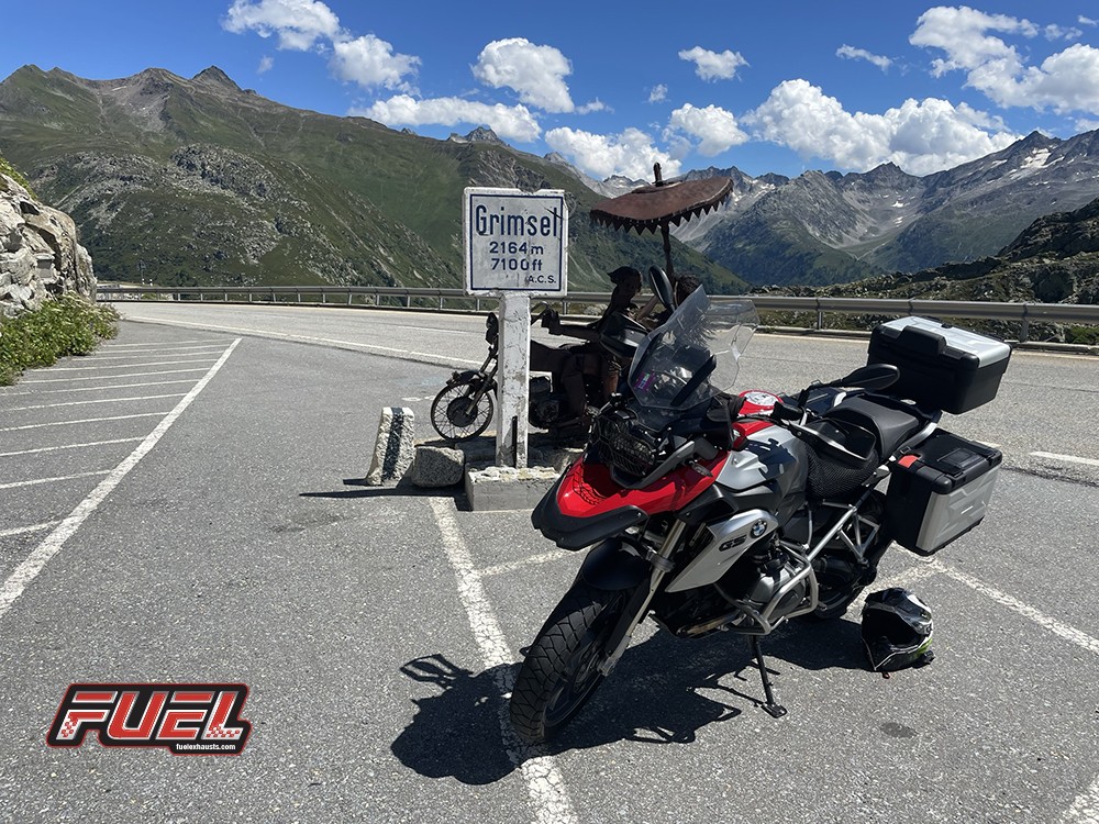 Motorcycling in the Alps