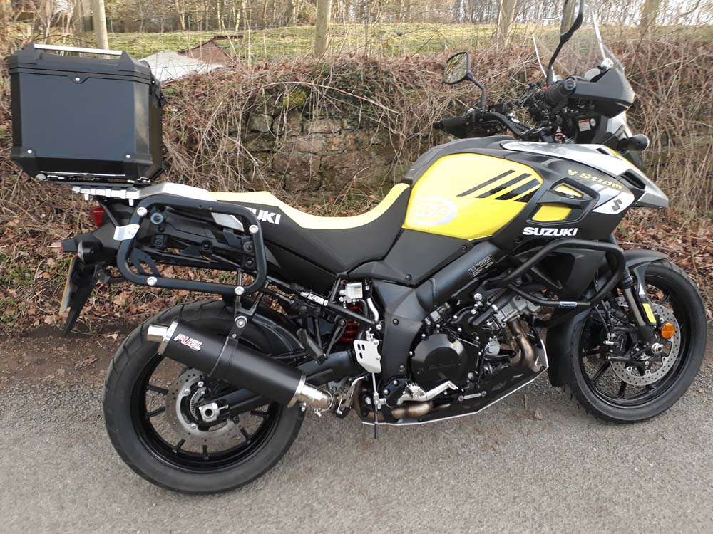 V strom 1000 shop exhaust