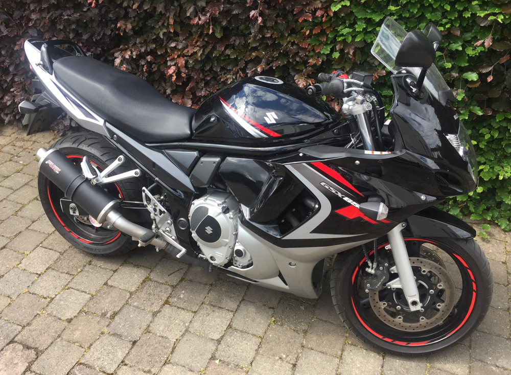 Gsx650f exhaust on sale