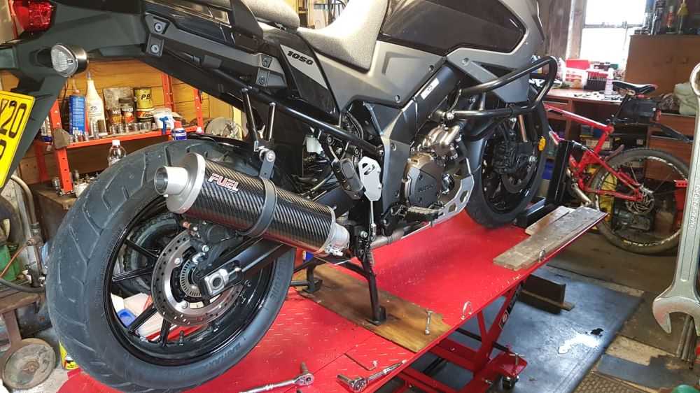 V strom 1050 exhaust deals