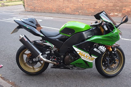 カズ Carbony:カーボニー ZX-10R 08-10年用 ドライカーボン アンダー