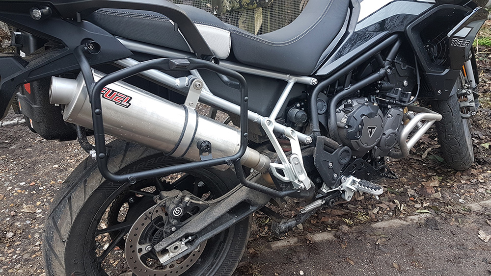arrow exhaust triumph tiger 900