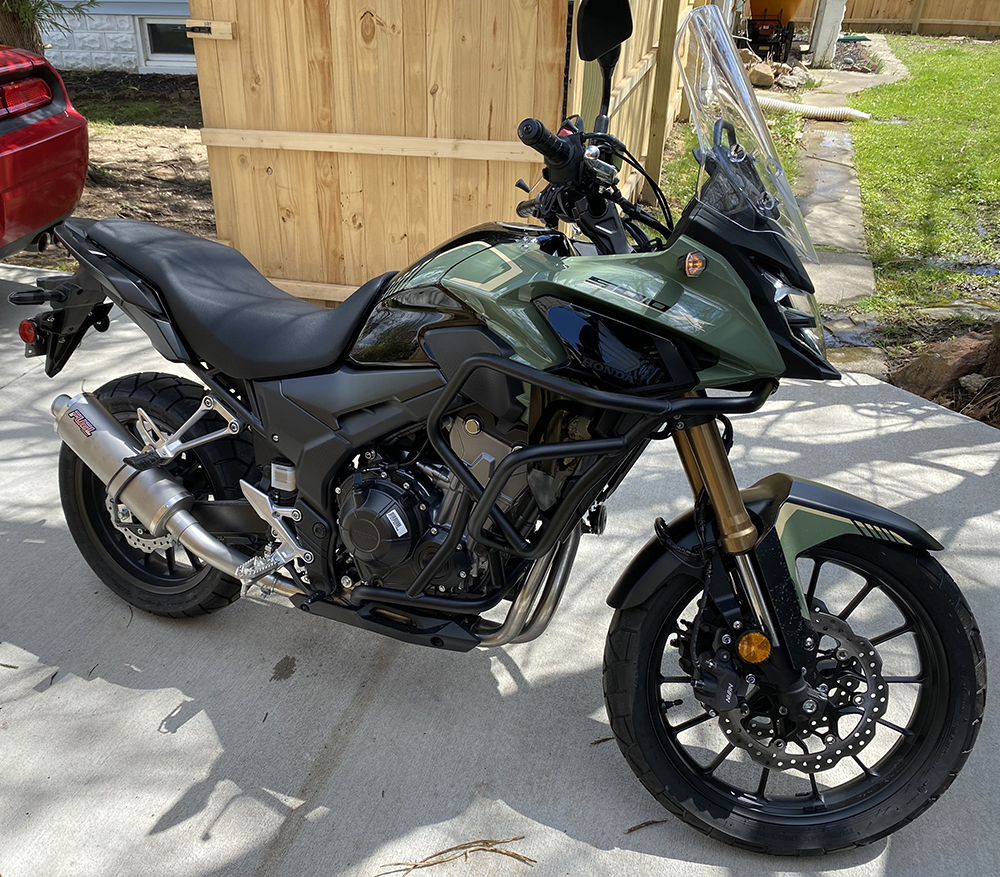 Honda CB500X 2021 onwards Exhaust GALLERY