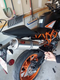 KTM RC390 High Level Decat System