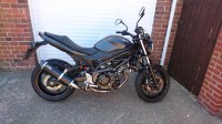 Suzuki SV650 2016 Fuel exhaust looking mighty fine