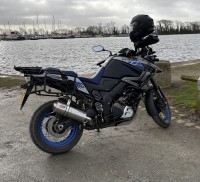 V-Strom 1050XT at Glasson Docks