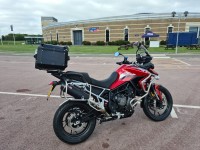 Triumph Tiger 900 GT Pro at the British Motor Museum