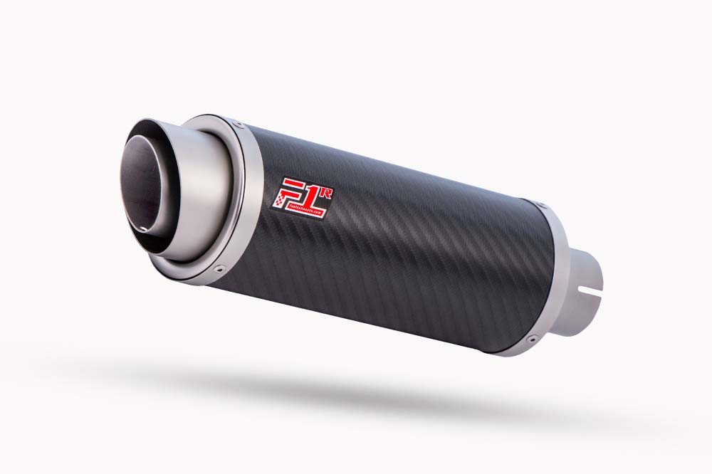 F1R Race Carbon Fibre Round Exhaust