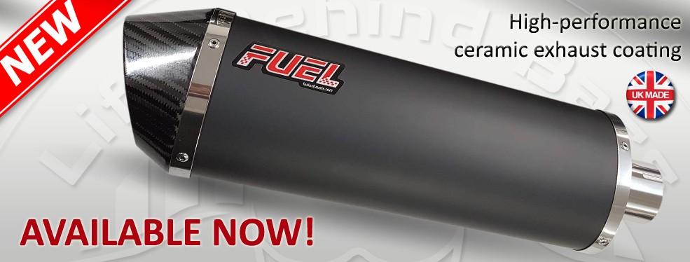 motorcycle exhaust coating